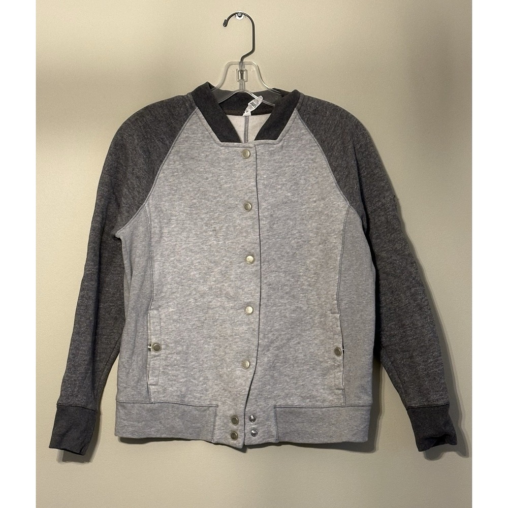 Women's‎ UA Cold Gear Grey Snap Coat - Size Medium